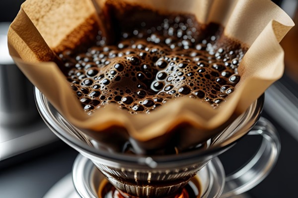 A thumbnail image for the guide: The Coffee Bloom: A Guide to Fresher Coffee