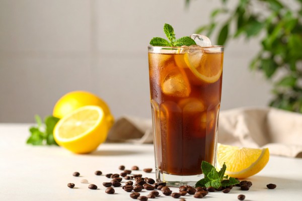 A thumbnail image for the recipe: The Mazagran: The Original Iced Coffee Lemonade